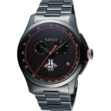 gucci g-timeless chronograph stainless steel men& 39|gucci 40mm stainless steel.